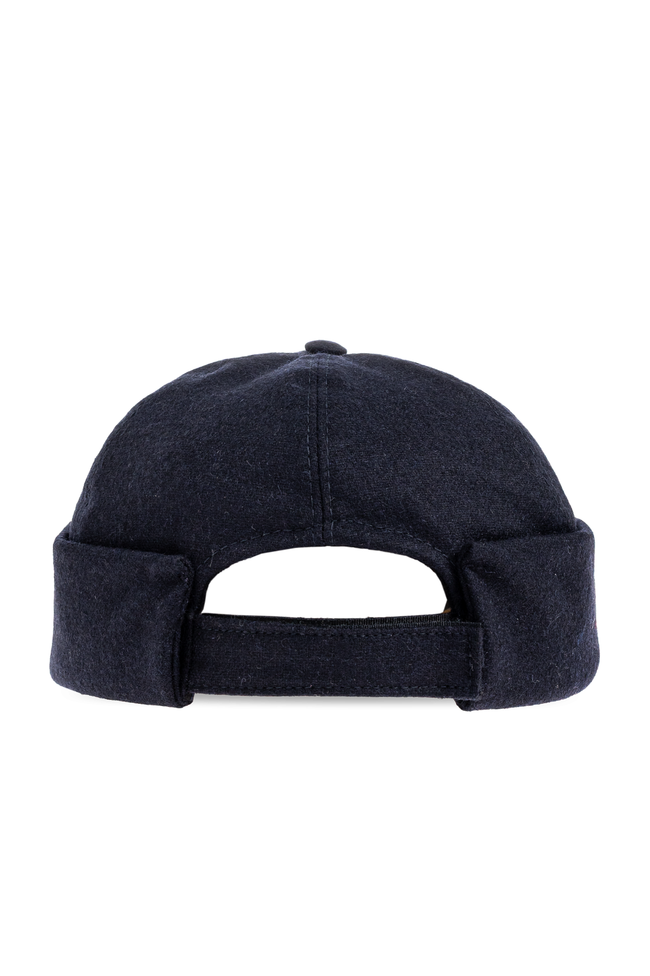 Moschino Cotton beanie with logo patch | Men's Accessorie